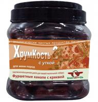 GreenQZin "Хрумкость 2" (фуршетные канапе с кряквой), 750 г в зоомагазине Лепшы Сябар