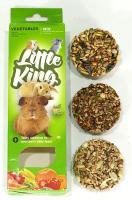 	Лакомство "Little King" для грызунов корзинки MIX: овощная, фруктово-ореховая и зерновая, 120г-150 в зоомагазине Лепшы Сябар