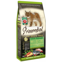 Primordial Cat Adult Neutered Sensitive (лосось) в зоомагазине Лепшы Сябар