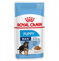 Royal Canin Maxi Puppy (в соусе), 140 г х 10 шт в зоомагазине Лепшы Сябар
