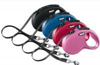 Поводок-рулетка Flexi New Classic S, 5 м лента в зоомагазине Лепшы Сябар