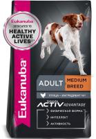 Eukanuba Adult Medium Breed (птица) в зоомагазине Лепшы Сябар