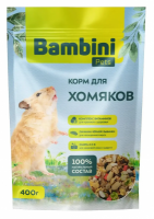Корм Bambini Pets для хомяков в зоомагазине Лепшы Сябар