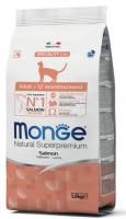 Monge Cat Speciality Line Monoprotein Adult (лосось) в зоомагазине Лепшы Сябар