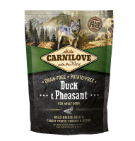 Carnilove for Adult Dogs (утка, фазан) в зоомагазине Лепшы Сябар
