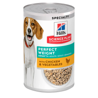 Hill's Science Plan Perfect Weight для взрослых собак (курица, овощи), 363 г в зоомагазине Лепшы Сябар