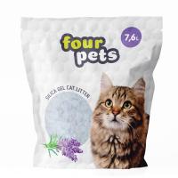 Four Pets силикагелевый (лаванда) в зоомагазине Лепшы Сябар