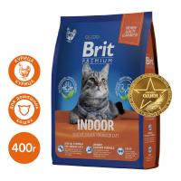 Brit Premium Cat Indoor (курица) в зоомагазине Лепшы Сябар