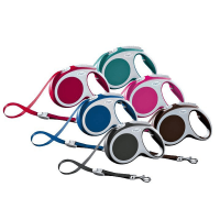 Поводок-рулетка Flexi Vario L, 8 м лента в зоомагазине Лепшы Сябар