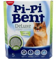 Pi-Pi-Bent DeLuxe Fresh Grass (комкующийся) в зоомагазине Лепшы Сябар