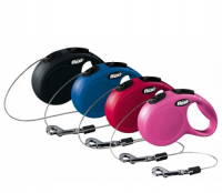 Поводок-рулетка Flexi New Classic S, 5 м трос в зоомагазине Лепшы Сябар