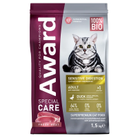 Award Cat Special Care Sensitive Digestion (утка) в зоомагазине Лепшы Сябар
