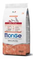 Monge Dog Speciality Monoprotein Mini Puppy & Junior (лосось, рис) в зоомагазине Лепшы Сябар