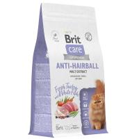 Brit Care Cat Anti-Hairball (белая рыба, индейка) в зоомагазине Лепшы Сябар