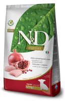 Farmina N&D GF Prime Puppy Mini (курица, гранат) в зоомагазине Лепшы Сябар