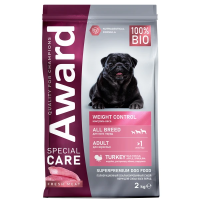 Award Dog Special Care Weight Control (индейка) в зоомагазине Лепшы Сябар