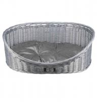 TRIXIE Корзина для питомца с подушкой, серая в зоомагазине Лепшы Сябар