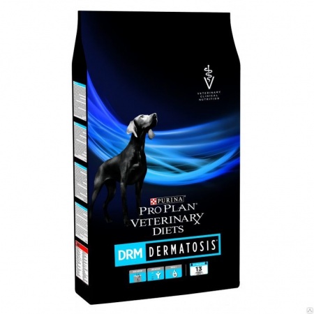 Purina Pro Plan Veterinary Diets DRM Dermatosis в зоомагазине Лепшы Сябар