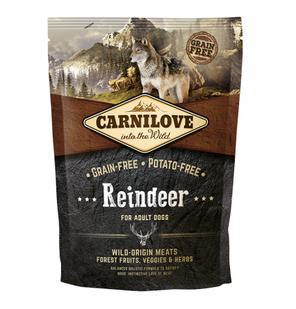 Carnilove Reindeer for Adult Dogs (северный олень) в зоомагазине Лепшы Сябар