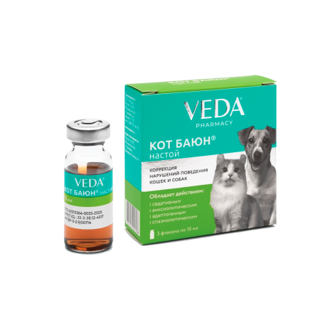 VEDA Кот Баюн, настой, 3 фл. х10 мл
