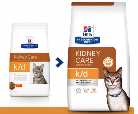 Hill's Prescription Diet k/d Kidney Care (курица) в зоомагазине Лепшы Сябар