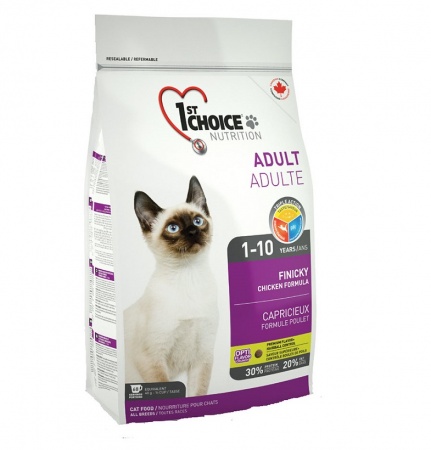 1st CHOICE cat Finicky Adult (курица) в зоомагазине Лепшы Сябар