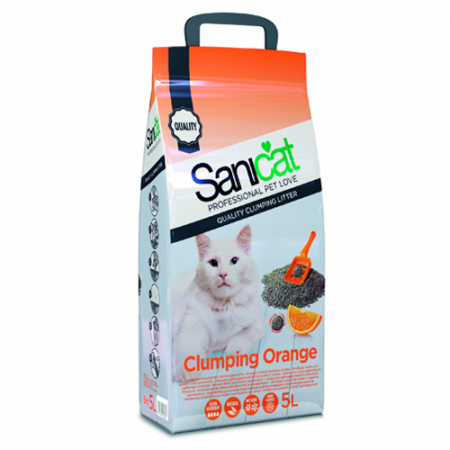 Sanicat Professional Clumping Orange  в зоомагазине Лепшы Сябар