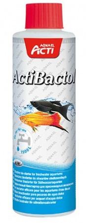 Aquael Кондиционер для воды ActiBactol, 100 мл  в зоомагазине Лепшы Сябар