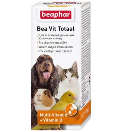 Beaphar Кормовая добавка Bea Vit Total, 50 мл в зоомагазине Лепшы Сябар