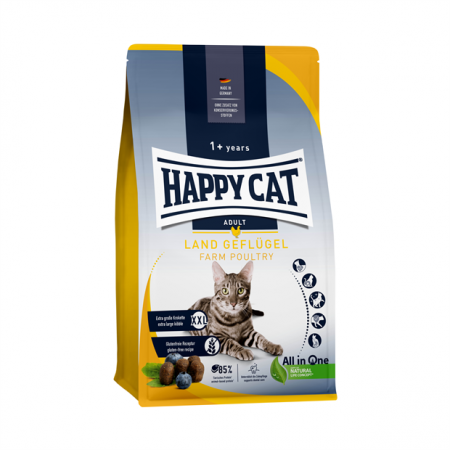 Happy Cat Culinary Land-Geflügel (домашняя птица) в зоомагазине Лепшы Сябар
